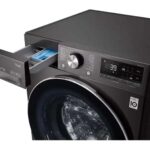 مدل ماشین لباسشویی ال جی WR9011PBGجاپودری مشکی